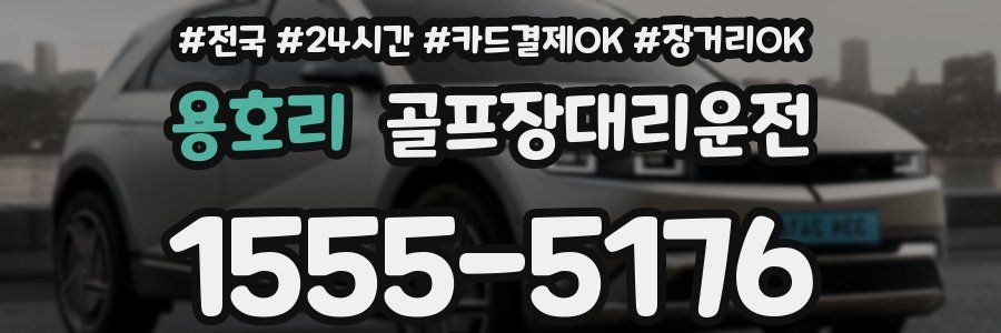 용호리 골프장대리운전