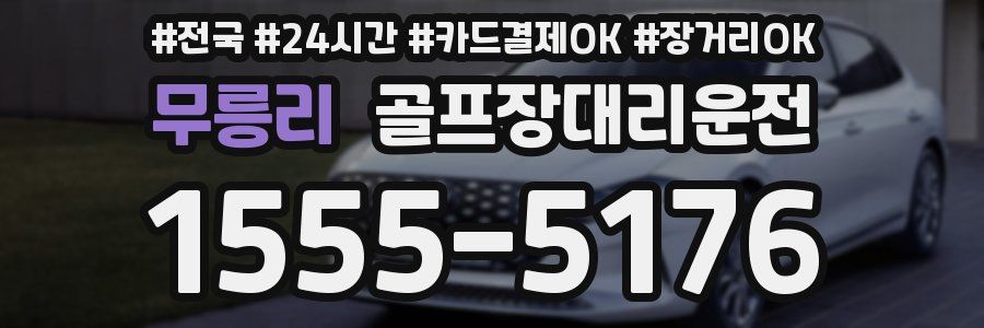 무릉리 골프장대리운전