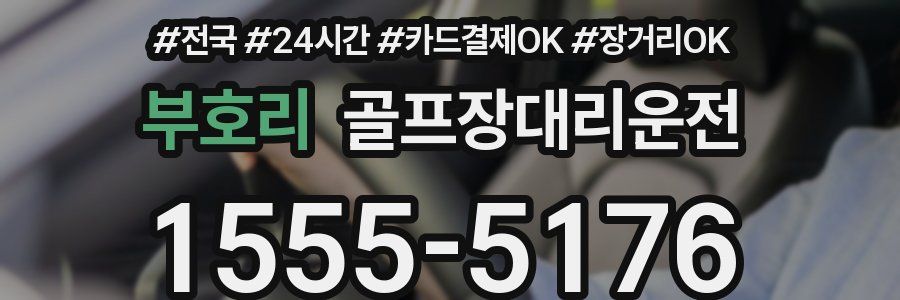 부호리 골프장대리운전