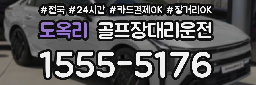 도옥리 골프장대리운전