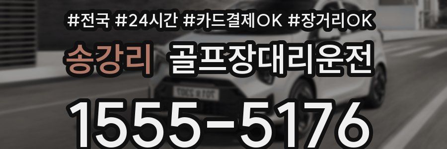 송강리 골프장대리운전