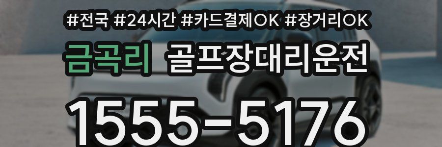 금곡리 골프장대리운전