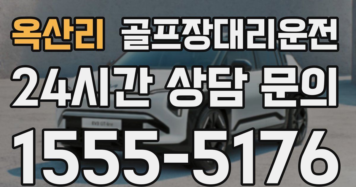 골프장대리운전 서비스