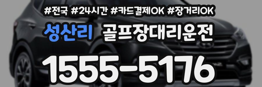 성산리 골프장대리운전