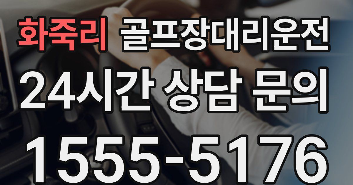 골프장대리운전 서비스