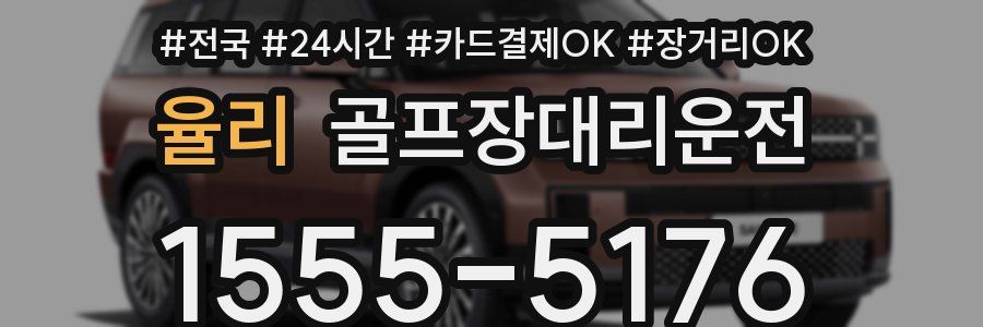 율리 골프장대리운전