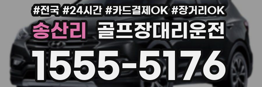 송산리 골프장대리운전