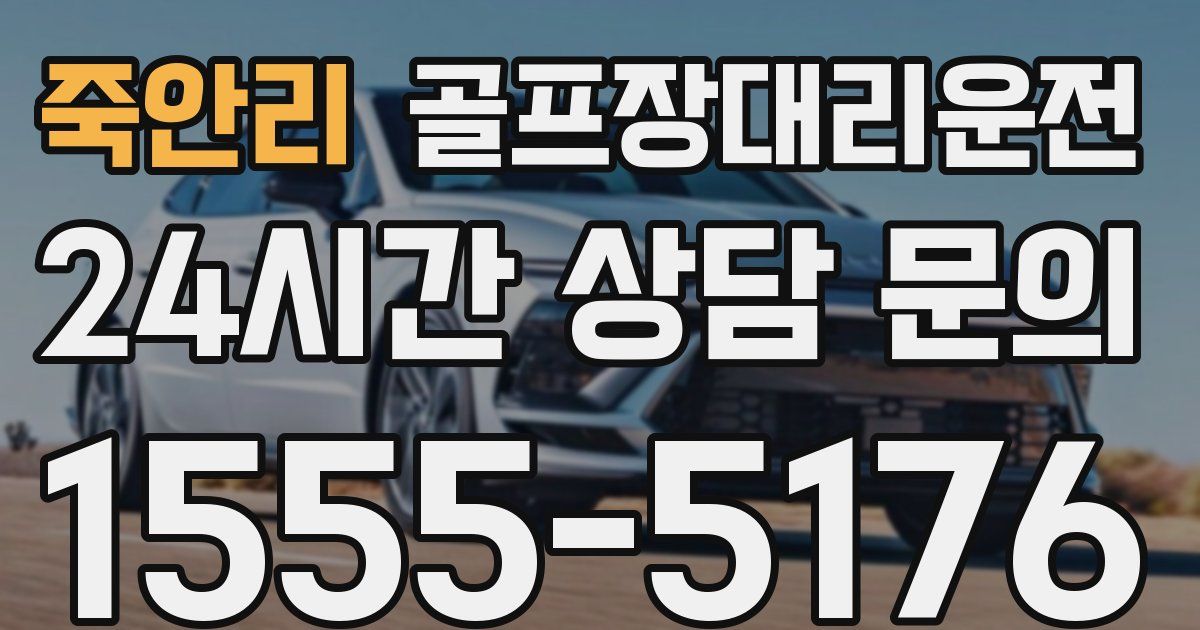 골프장대리운전 서비스