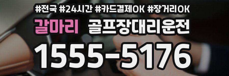 갈마리 골프장대리운전