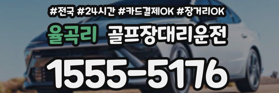 율곡리 골프장대리운전