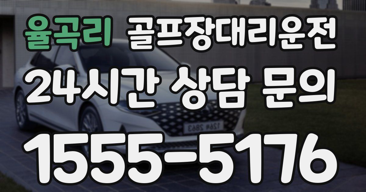 골프장대리운전 서비스