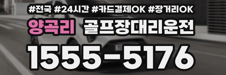 양곡리 골프장대리운전