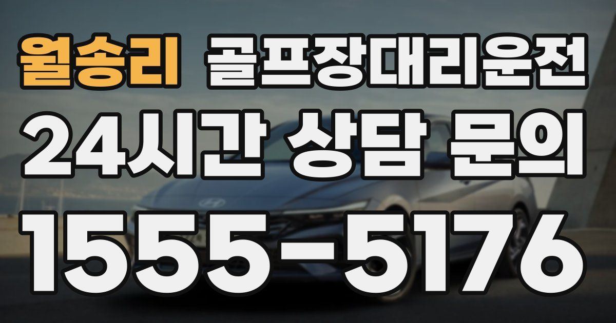 골프장대리운전 서비스