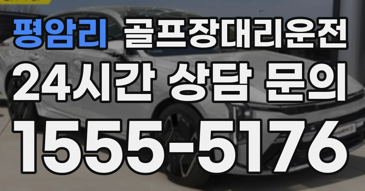 골프장대리운전 서비스