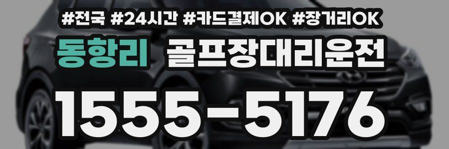 동항리 골프장대리운전