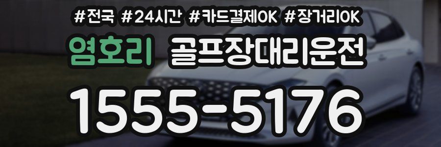 염호리 골프장대리운전