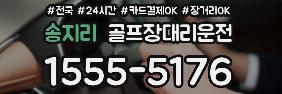 송지리 골프장대리운전