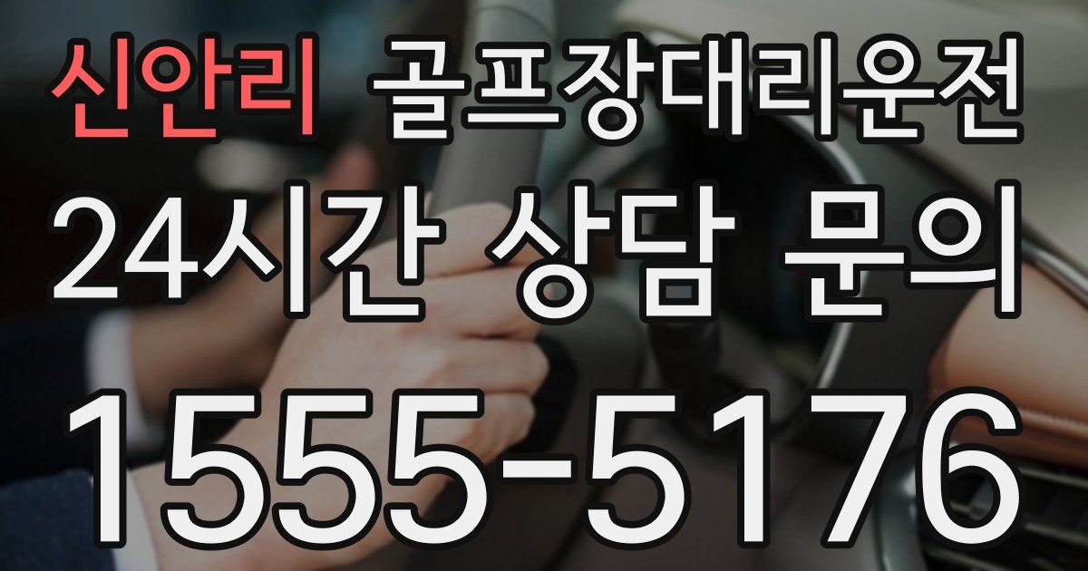 골프장대리운전 서비스