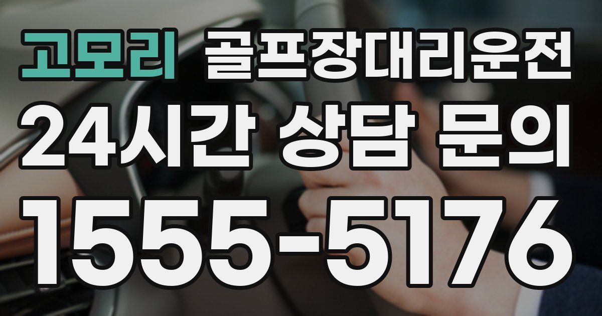 골프장대리운전 서비스