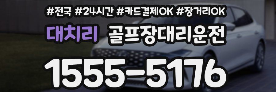 대치리 골프장대리운전