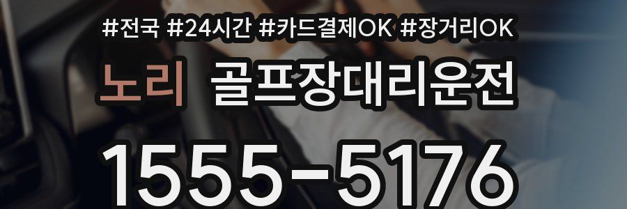 노리 골프장대리운전