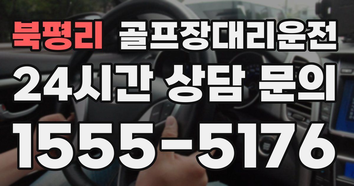 골프장대리운전 서비스