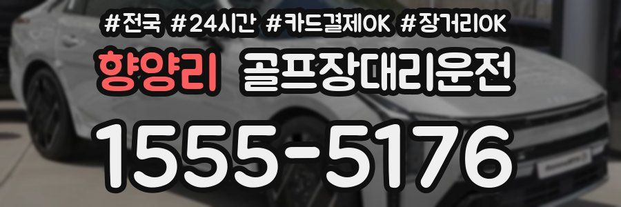 향양리 골프장대리운전