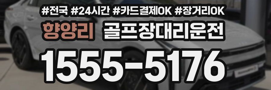 향양리 골프장대리운전