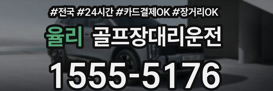 율리 골프장대리운전