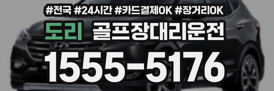 도리 골프장대리운전