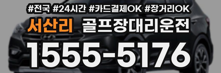 서산리 골프장대리운전