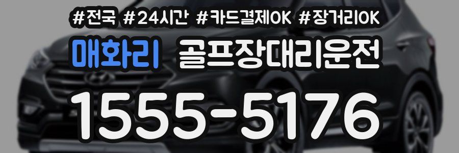 매화리 골프장대리운전
