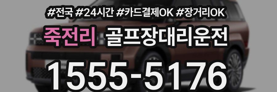 죽전리 골프장대리운전