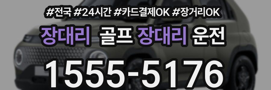 장대리 골프장대리운전