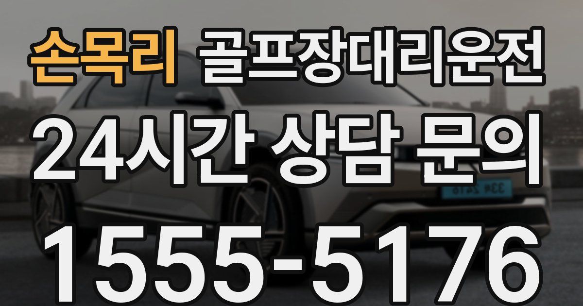 골프장대리운전 서비스