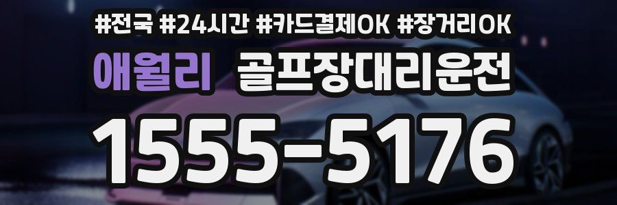 애월리 골프장대리운전