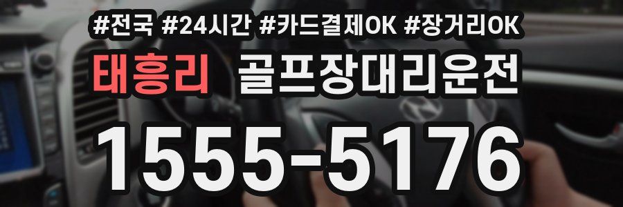 태흥리 골프장대리운전