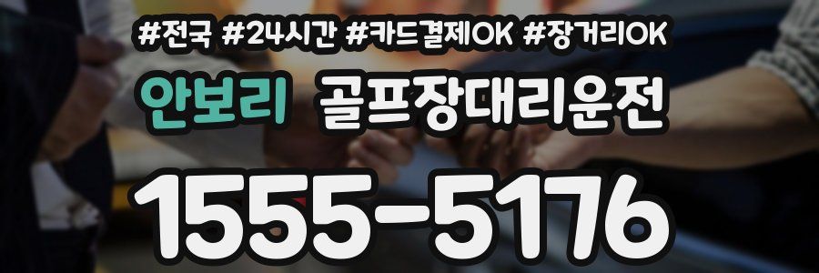 안보리 골프장대리운전