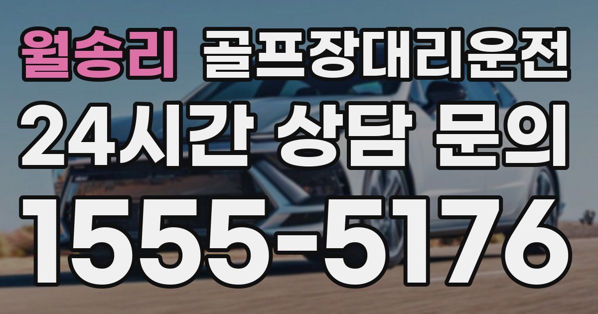 골프장대리운전 서비스