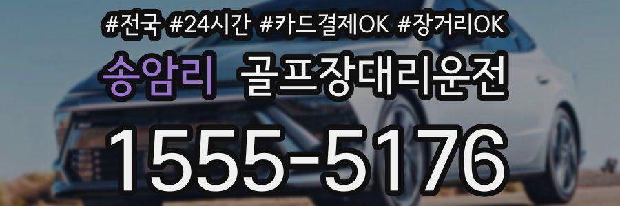 송암리 골프장대리운전