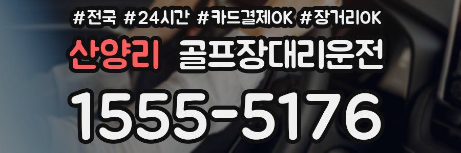산양리 골프장대리운전
