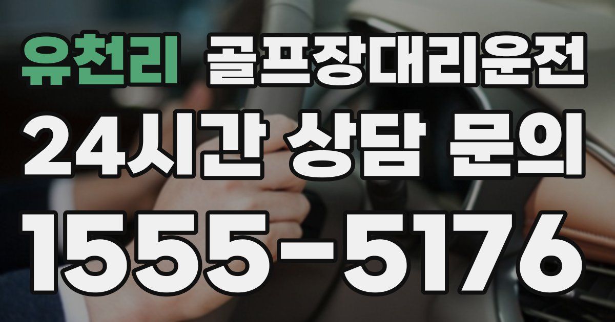 골프장대리운전 서비스