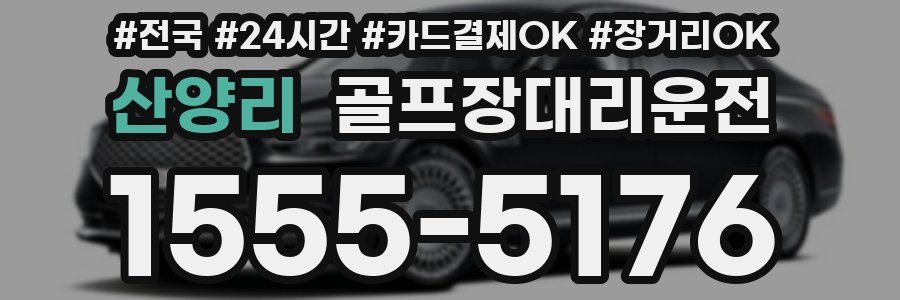 산양리 골프장대리운전