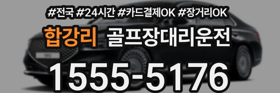 합강리 골프장대리운전