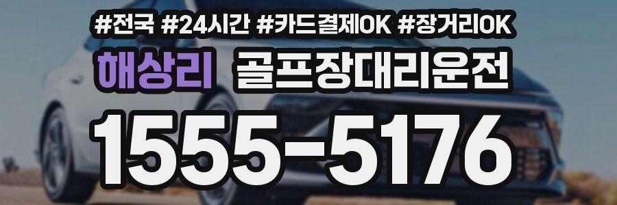 해상리 골프장대리운전