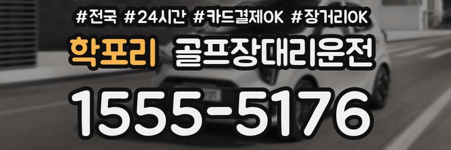 학포리 골프장대리운전