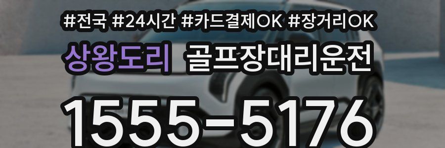 상왕도리 골프장대리운전