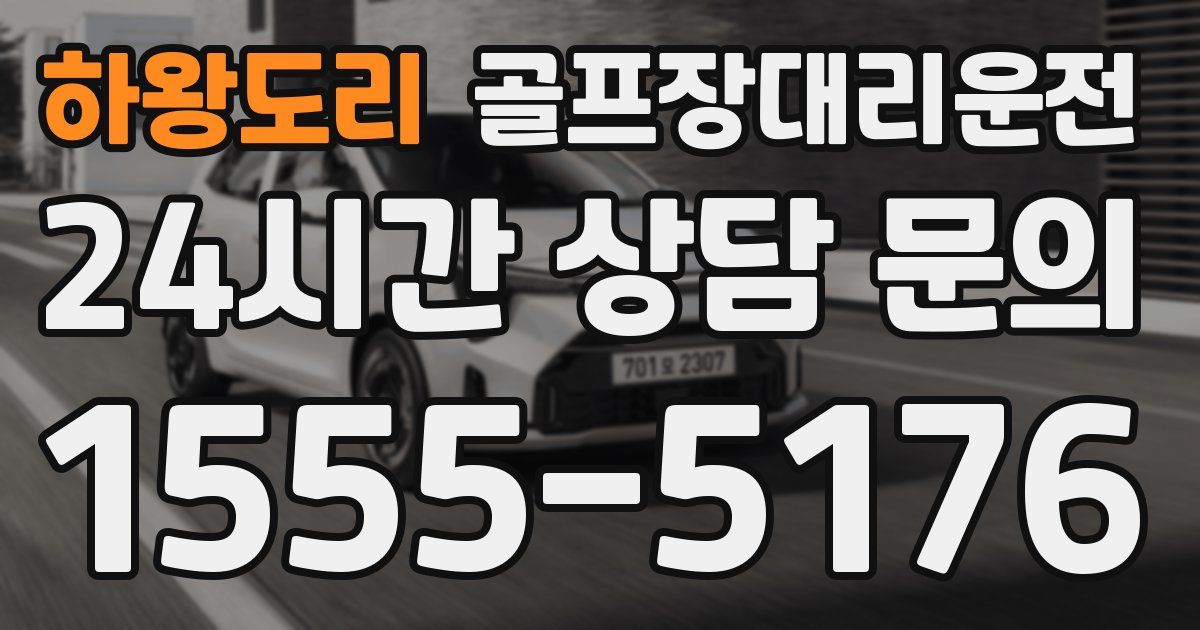 골프장대리운전 서비스