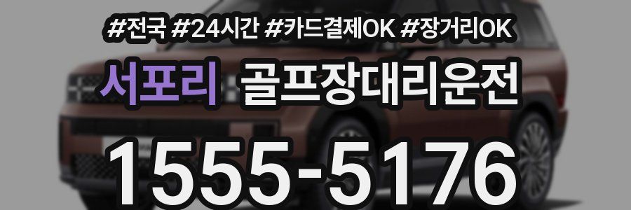 서포리 골프장대리운전