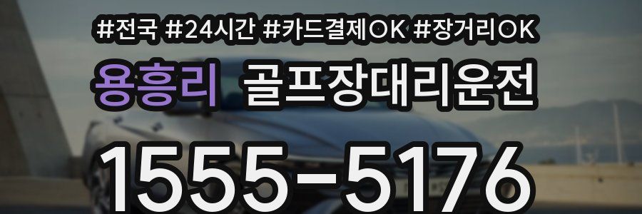 용흥리 골프장대리운전